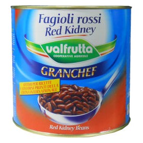 FAGIOLI 'RED KIDNEY'VALFRUTTA NAT.KG.2,6